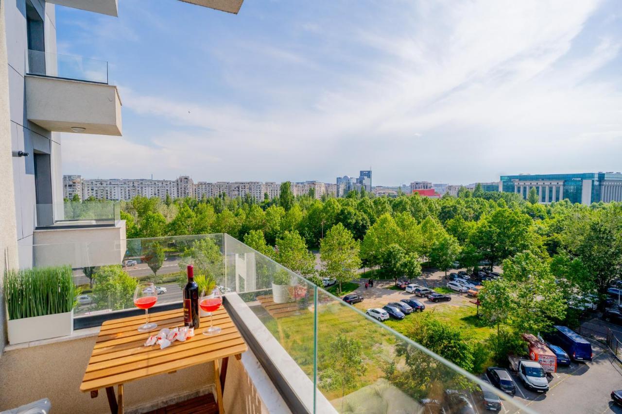 Union Plaza - Balcony Delight In City Center Bukarest Exterior foto